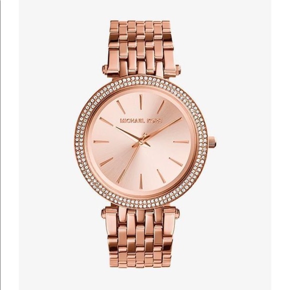 Michael Kors Rose Gold Darci Watch - Picture 1 of 2